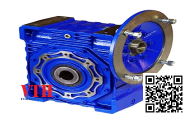 Hộp giảm tốc vỏ nhôm Model : NMRV 050 ( 71B14 ) lỗ cốt lòi 14mm , tỉ số truyền 60