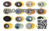 Bánh xe cao su xoay phi 200