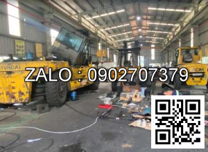 Xe nâng Vân Thiên Hùng sửa chữa xe nâng dầu 1.0 tấn Doosan