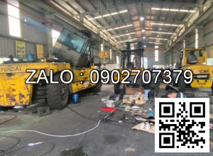 Xe nâng Vân Thiên Hùng sửa chữa xe nâng dầu 1.5 tấn Komatsu