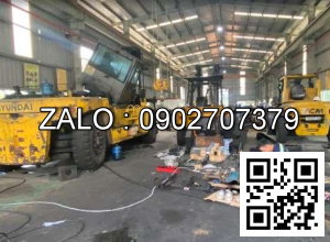 Xe nâng Vân Thiên Hùng sửa chữa xe nâng dầu 2.5 tấn Clark