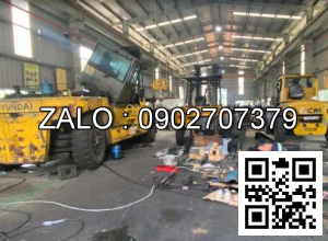 Xe nâng Vân Thiên Hùng sửa chữa xe nâng ga 2.5 tấn Hyster
