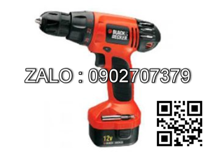 Máy khoan pin Black & Decker CD1202K