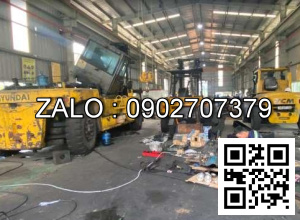 Xe nâng Vân Thiên Hùng sửa chữa xe nâng xăng 3.5 tấn BT