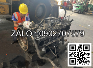 Xe nâng Vân Thiên Hùng sửa chữa xe nâng xăng 3.5 tấn Doosan