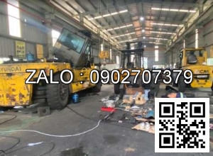 Xe nâng Vân Thiên Hùng sửa chữa xe nâng xăng 3.5 tấn Tailift