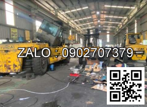 Xe nâng Vân Thiên Hùng sửa chữa xe nâng xăng 5.0 tấn BT