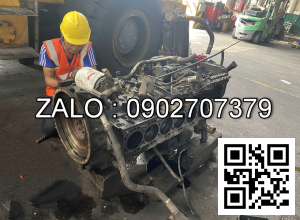 Xe nâng Vân Thiên Hùng sửa chữa xe nâng xăng 8.0 tấn Jungheinrich