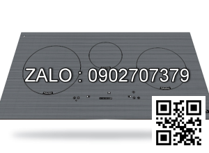 Bếp điện từ 3 vùng nấu Sơn Hà ZEPA 3I.XLI-8131