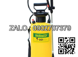 Bình phun hóa chất béc xoay Dudaco B801 8 lít (cần inox)