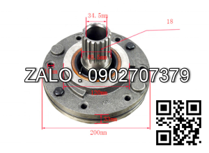 Bơm nhớt hộp số 18T TCM FD/G35-50T9,T2,T3 13413-80061,143E3-80061