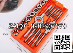 Bộ taro ren trong và ngoài 21 chi tiết M3-M12