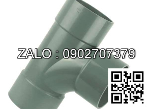 Tê cong rúTê PVC-U dn114x60-PN16