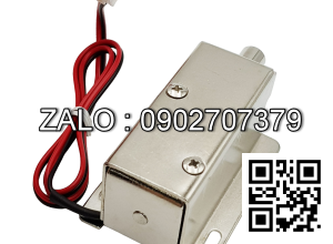 Chốt điện từ 12V LY-01 (Nam châm điện, chốt khóa cửa)