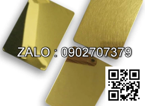 Nhãn thép pupcoil màu vàng 140x120mm