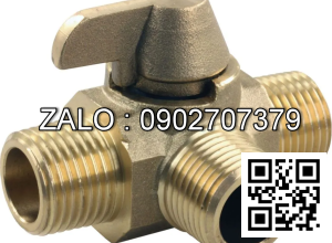 Van bi thau lắp ren ngoài 3 ngã DN135