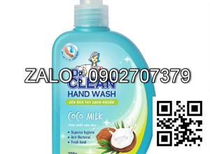 Nước Rửa Tay Dr Clean 200g HAND WASH (Coco Milk)