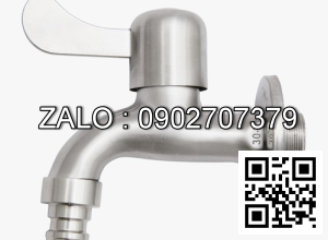 Vòi chậu rửa chống vân tay SUS Inox 304 Phòng tắm Tapware treo tường