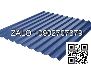 Tôn lạnh màu xanh BBL04 AZ050 17/05 :4.5 mm x1200mm G550