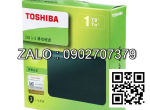 Box HDD Toshiba Canvio Basics 1TB 2.5’’ USB 3.0 Công Ty