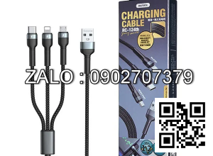 Cable Sạc Remax 3 Đầu RC -131th