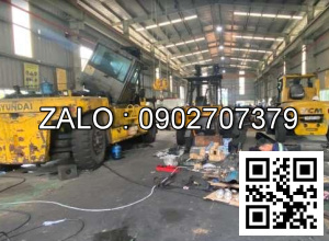 Xe nâng Vân Thiên Hùng sửa chữa xe nâng điện đứng lái 2.0 tấn Toyota