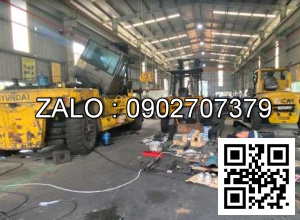 Xe nâng Vân Thiên Hùng sửa chữa xe nâng điện đứng lái 4.0 tấn Komatsu