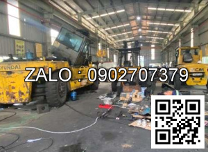 Xe nâng Vân Thiên Hùng sửa chữa xe nâng điện đứng lái 4.5 tấn Deawoo