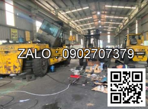 Xe nâng Vân Thiên Hùng sửa chữa xe nâng điện ngồi lái 1.0 tấn Toyota
