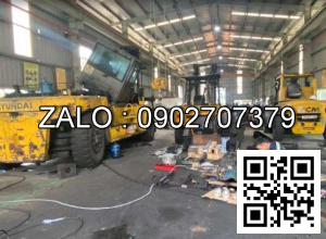 Xe nâng Vân Thiên Hùng sửa chữa xe nâng điện ngồi lái 2.0 tấn Clark