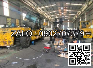 Xe nâng Vân Thiên Hùng sửa chữa xe nâng điện ngồi lái 2.5 tấn Toyota