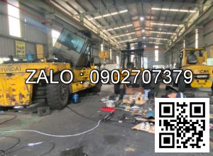 Xe nâng Vân Thiên Hùng sửa chữa xe nâng ga 2.0 tấn Komatsu