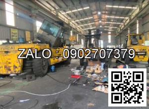 Xe nâng Vân Thiên Hùng sửa chữa xe nâng ga 3.5 tấn Komatsu