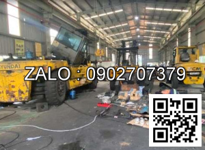 Xe nâng Vân Thiên Hùng sửa chữa xe nâng ga 4.0 tấn Komatsu