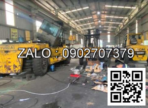 Xe nâng Vân Thiên Hùng sửa chữa xe nâng xăng 1.0 tấn Toyota