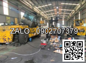 Xe nâng Vân Thiên Hùng sửa chữa xe nâng xăng 4.0 tấn Toyota