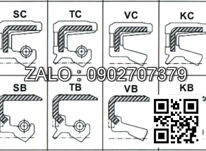 Oil Seal HRD02D8502XLB-1-DZ