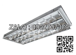 Máng đèn xương cá âm trấn 600x1200, 3 bóng T8