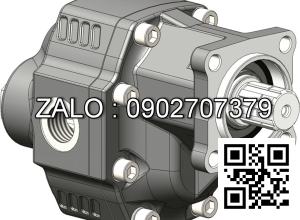 Bơm thủy lực NPH-82 Bơm quay trái Trục 8 răng Ø32x36, Định vị 80mm, tâm 4 lỗ bulong 80 x 80mm