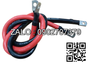 Dây nối hộc bình ắc quy ( Đầu cos 10-8; dài = 600mm, dây đồng phi 10 mm )