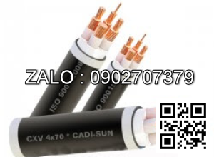 Dây điện và Cáp điện 4 lõi CXV 4x5 CADI-SUN