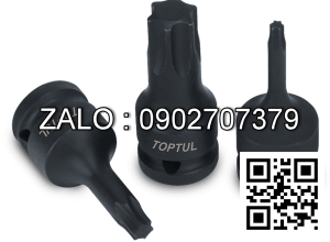 Đầu tuýp mũi hoa thị(torx) TOPTUL
3/8