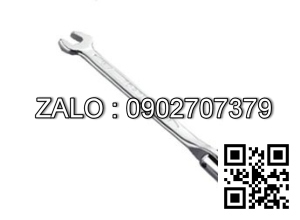 Cờ lê 1 đầu tuýp đầu lắc léo TOPTUL 9mm Mạ
crôm AEEB0909