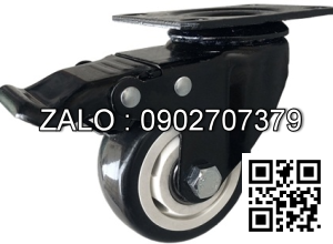 Bánh Xe Kim Cương Đen Phi 40x20 - Xoay Tải Trọng 30kg / 1 Cái