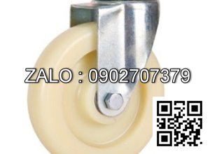 Bánh Xe PP Trắng Phi 100x32 - Xoay Tải Trọng 100kg / 1 Cái