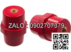 Trụ sứ cách điện H35xD32mm , Lỗ 8mm