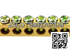 Thanh trung tính nối đất 12P 125A Gama E12812