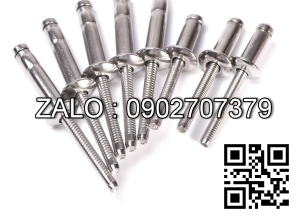 Đinh rút sắt mj kẽm có ren 6,4mm dài 24,64mm