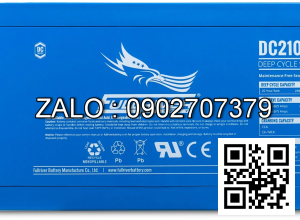 Bình ắc quy 12v 210AH Fullriver DC210-12 ( Kích thước 530x209x239mm)