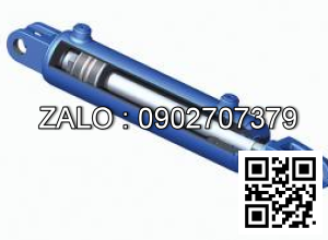 Xi lanh thủy lực 5 tấn D63*35 - Hai đầu ắc vòng bi MP5